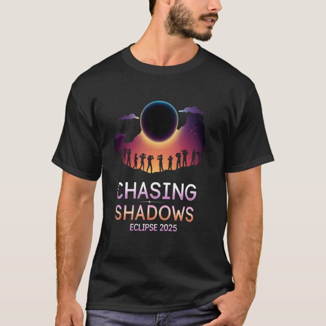 Eclipse 2025 Sky Watcher Solar Event T-Shirt (Front)