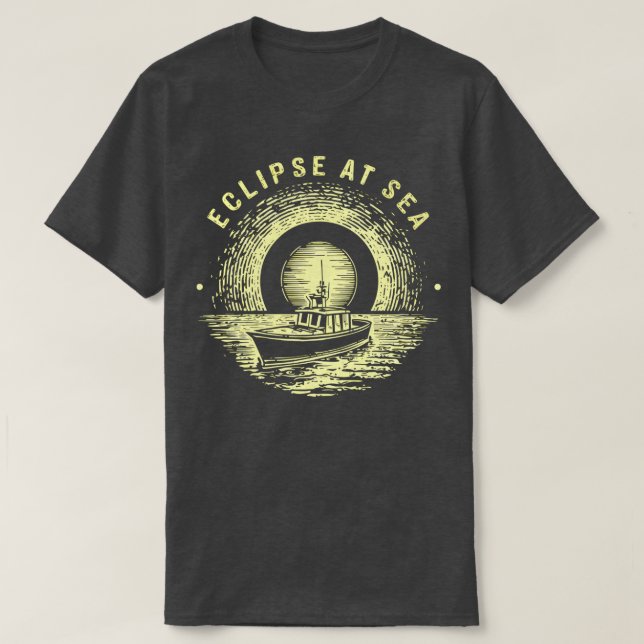 eclipse at sea 1 T-Shirt (Design Front)