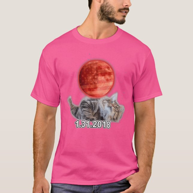 Eclipse Cat Shirt Lunar Eclipse 	 Astronomy Gift (Front)