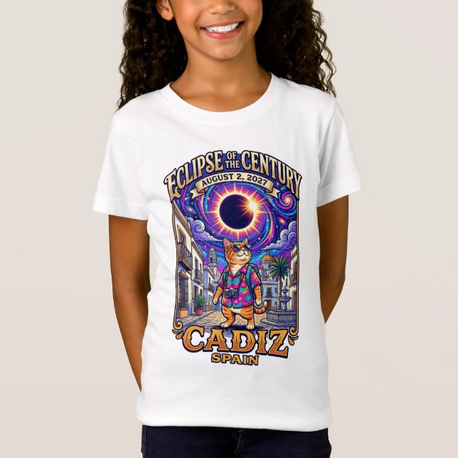 Eclipse Century 2027 Cadiz Kids Tee   (Front)