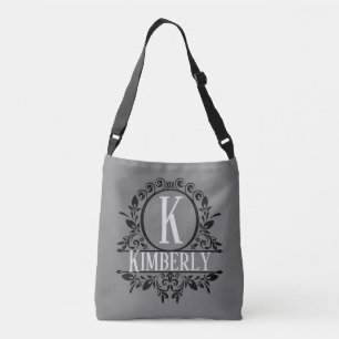 "Eclipse" Customisable Monogram Crossbody Bag