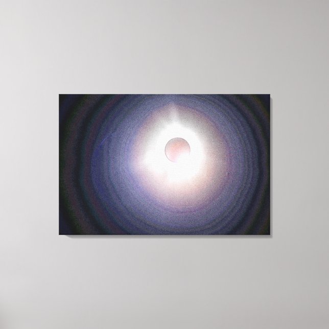 Eclipse Energy Canvas Print (Front)