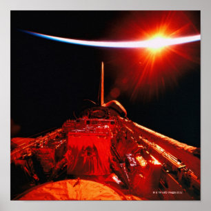 Eclipse from Space Poster