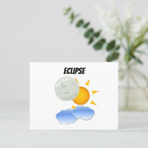 Eclipse Invitation Postcard