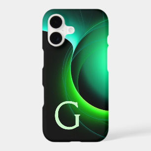 ECLIPSE MONOGRAM Vibrant black green