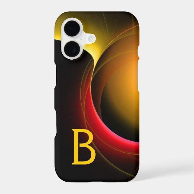 ECLIPSE MONOGRAM Vibrant black yellow (Back)