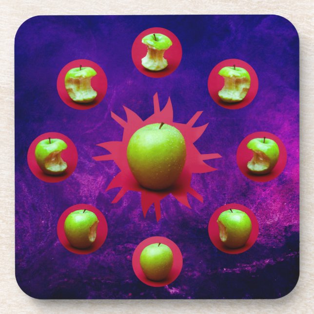 Eclipse Of The Green Star Coaster (Front)