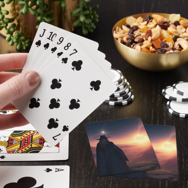 Eclipse of the Wizard's Visions Playing Cards (In Situ)
