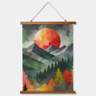 Eclipse Over the Wild Hanging Tapestry