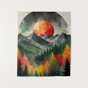 Eclipse Over the Wild Tapestry
