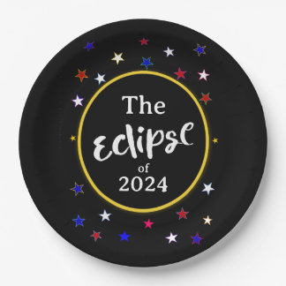 Eclipse Party Paper Plates