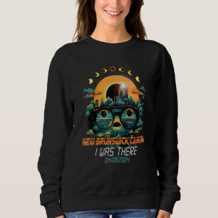 Eclipse Phases Total Solar Eclipse 2024 New Brunsw Sweatshirt