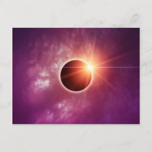 Eclipse Solar Postcard
