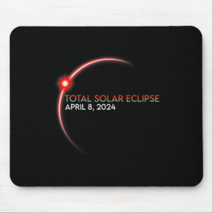 Eclipse Total Solar Eclipse 2024 2 Mouse Pad