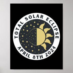 Eclipse - Total Solar Eclipse - Totality 2024  Poster