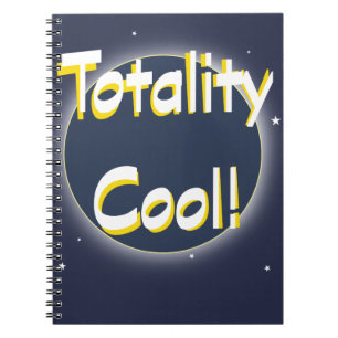 Eclipse Totality Cool! Spiral Notebook