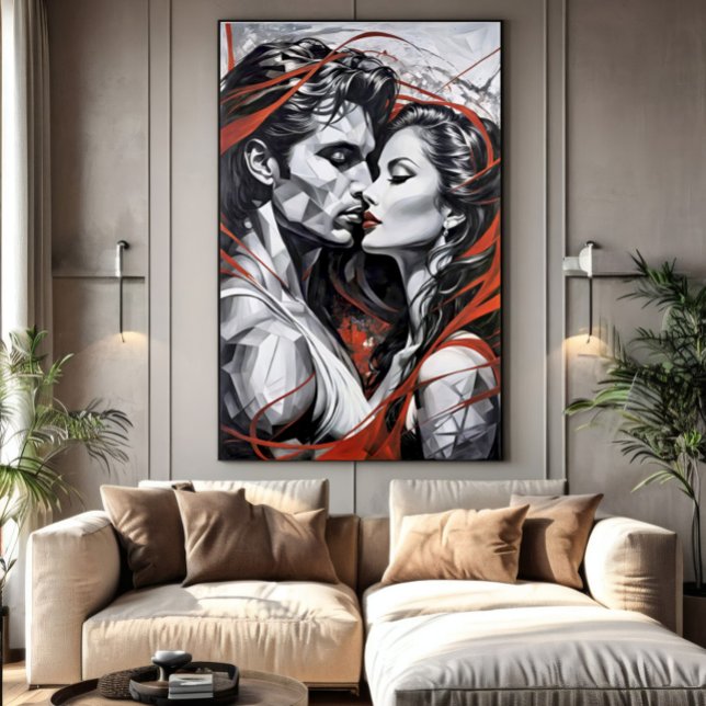 Eclipses of Desire Canvas Print (Creator Uploaded)