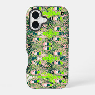 Eco Africa Motif – Nature-Inspired African Art iPhone 16 Case