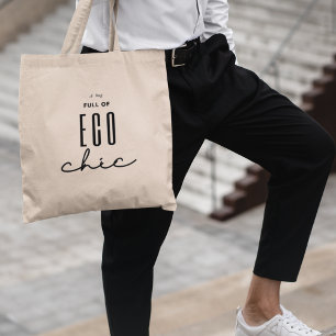 Eco Chic Modern Stylish Tote Bag