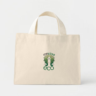 Eco-Conscious Reusable Tiny Tote Bag Sustainable