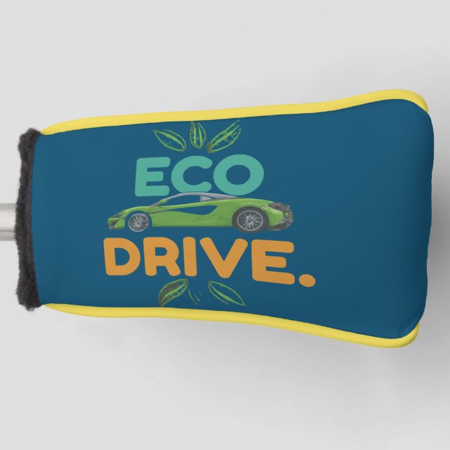 Eco Drive  Golf Head Cover (Front)