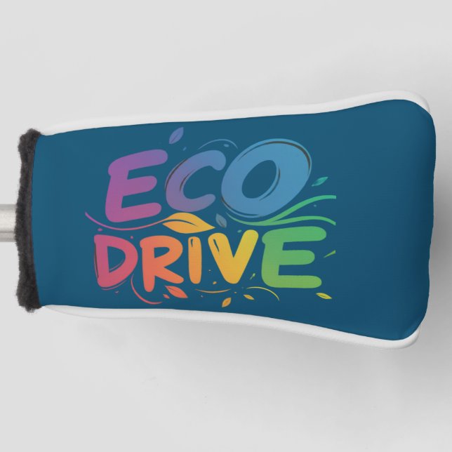 Eco Drive  Golf Head Cover (Front)