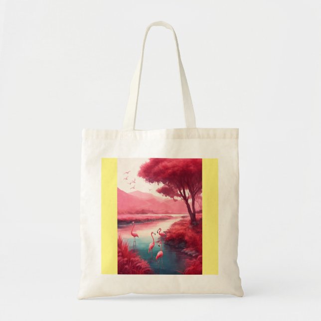 "Eco-Friendly Canvas Tote Bag – Stylish & Durable" (Front)
