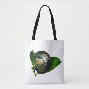 Eco Friendly Enviroment T-Shirt Tote Bag
