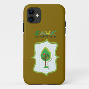 Eco-Friendly Evergreen Design Case-Mate iPhone Case