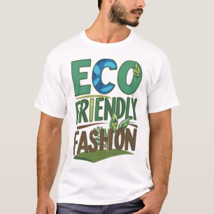 Eco-Friendly Fashion – Colorful Sustainable Style T-Shirt