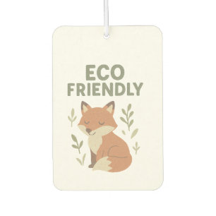 Eco Friendly Fox Car Air Freshener
