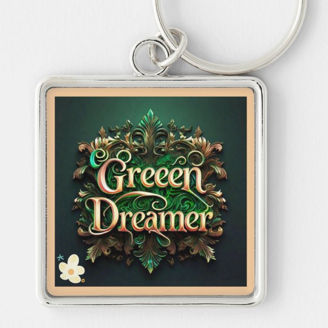 "Eco Friendly Future" Key Ring (Front)