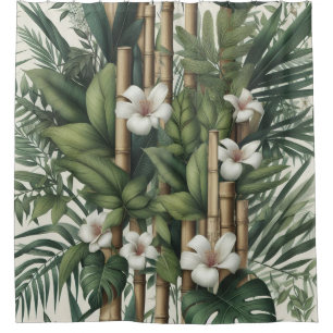 Eco-friendly Gardens and Buildings in Harmony  Shower Curtain