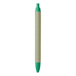 Eco-Friendly Green Pen Honeycomb Design