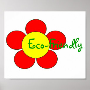 "Eco-Friendly" Poster - Customisable