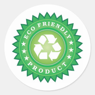 Eco Friendly Product Sticker
