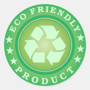 Eco Friendly Product Sticker