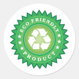 Eco Friendly sticker