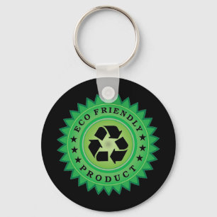 Eco Friendly Sticker Key Ring