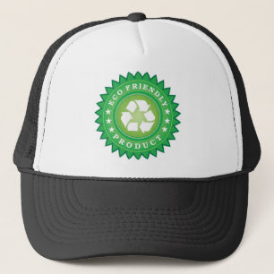 Eco Friendly Sticker Trucker Hat