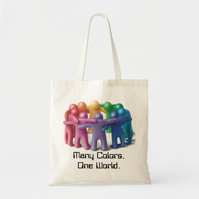 Eco Friendly Tote!!  Celebrate Diversity!! Tote Bag (Front)