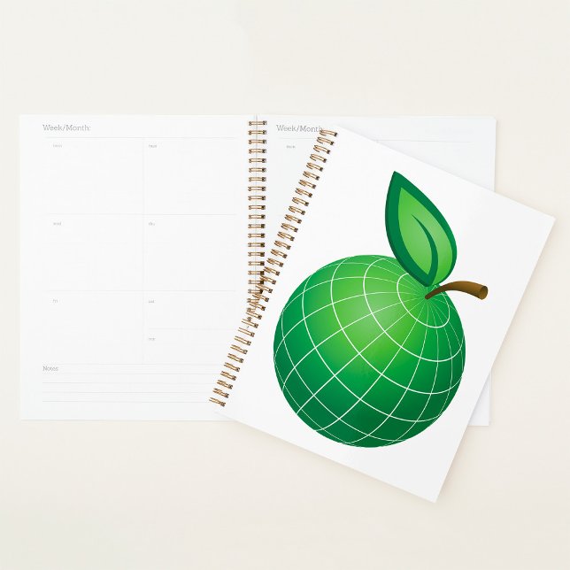 Eco Globe Fruit Green Earth Leaf Sphere  Planner (Creator Uploaded)
