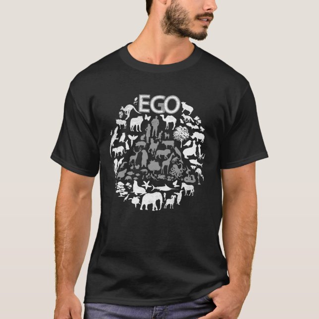 ECO or EGO - ECONOMIC or EGOISTIC T-Shirt (Front)