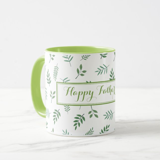 Eco Style Mug for Dad – Father’s Day Gift Idea (Front Left)