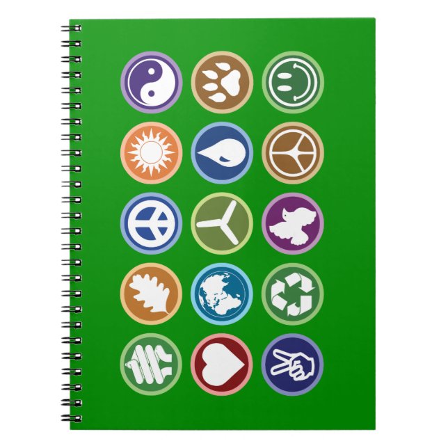 Eco Symbols Notebook (Front)