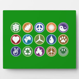 Eco Symbols Plaque