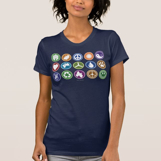 Eco Symbols T-Shirt (Front)