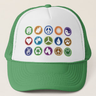 Eco Symbols Trucker Hat