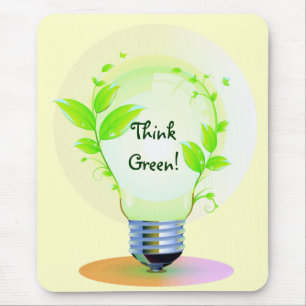 Eco Think Green Mouse Pad