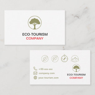 Eco-Tourism Company Card